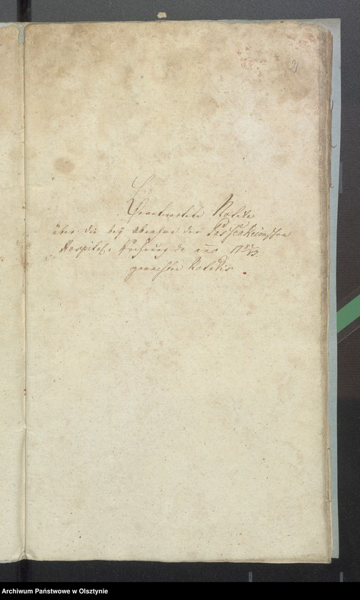 image.from.unit.number "Passenheimsche Hospital-Rechnung"