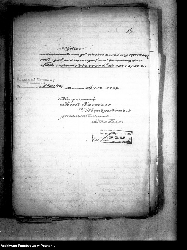 Obraz 20 z jednostki "Wykazy gospodarstw i majątków ponad 30 morgowych z terenów powiatu poznańskiego"