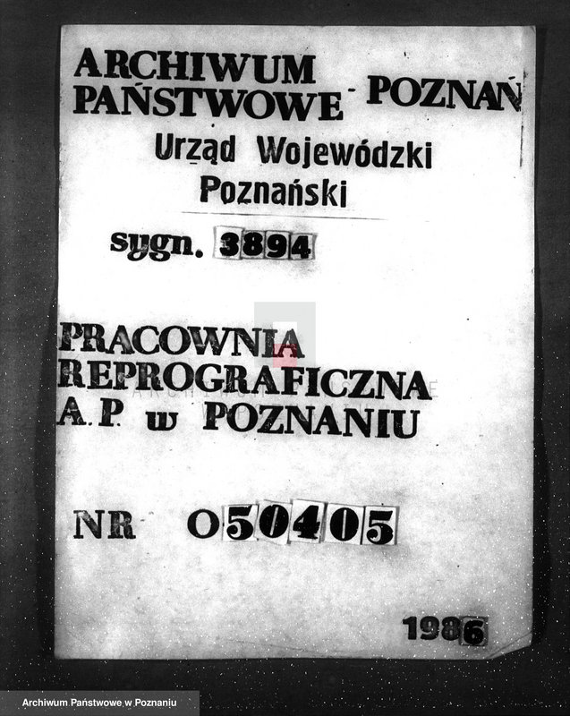Obraz 1 z jednostki "Dodatkowy plan urządzenia gospodarstwa leśnego dla lasu majętności Grzuszyn powiat szamotulski"
