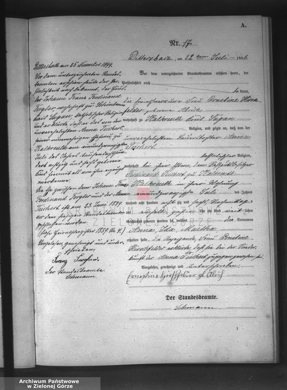 Obraz 20 z jednostki "[Księga aktów urodzeń]"