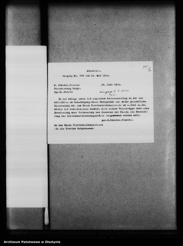 image.from.unit.number "Bischofsburg, evangelische Kirche"
