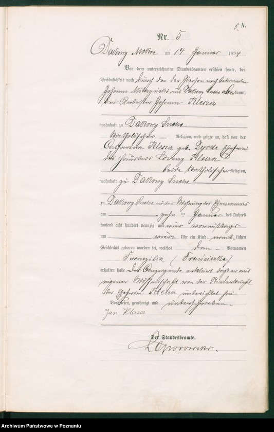 image.from.unit.number "Księga urodzeń"