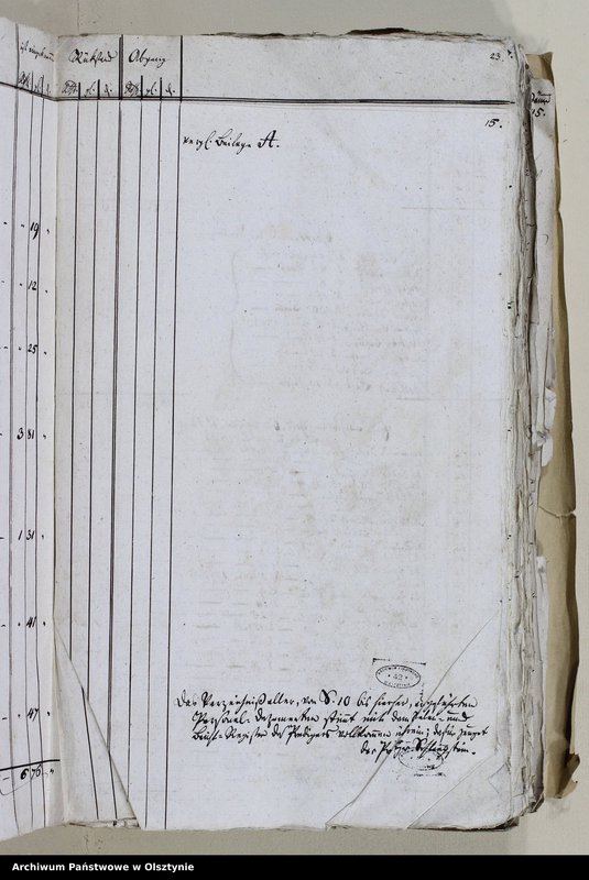 image.from.unit.number "Jahr Kirchen Rechnung der Kirche zu Herzogswalde über Einnahme und Ausgabe mit Inbegriff der Bau-Rechnung"