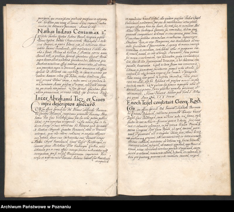 Obraz 13 z jednostki "Acta coram spectabili consulatu Posnaniensi."