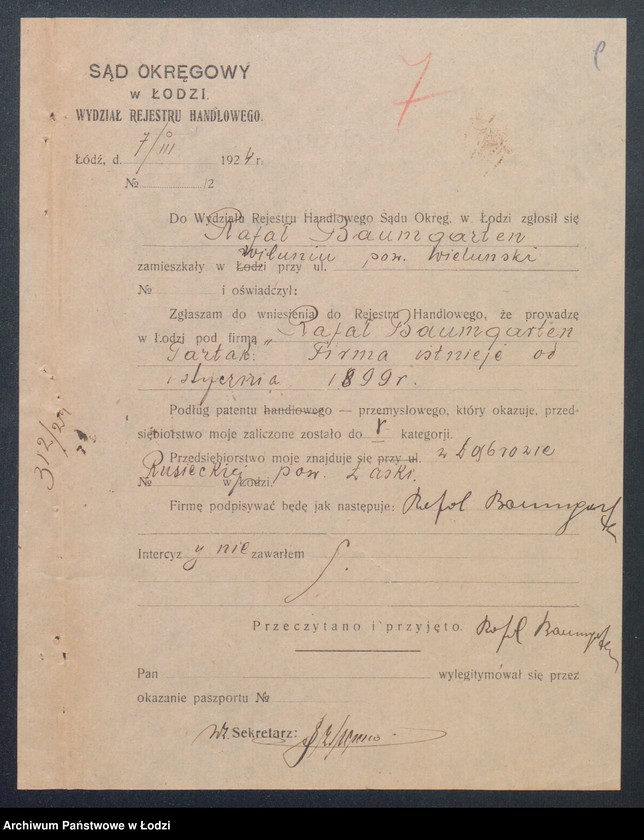 Obraz 11 z jednostki "Rafał Baumgarten- tartak"