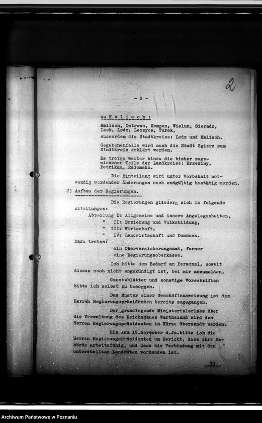 Obraz 6 z jednostki "Anordnungen nur für die Behörde"