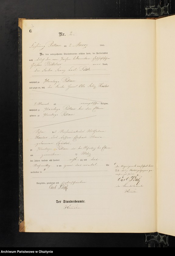 image.from.unit.number "Sterbe-Haupt-Register Nr 1 - 9"