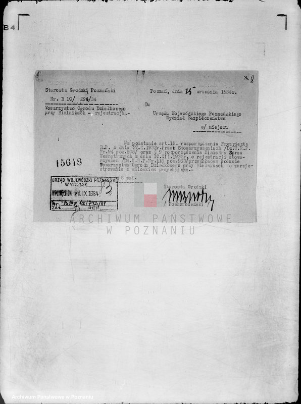 image.from.unit.number "Towarzystwo Ogródków Działkowych przy,,Bielnikach" w Poznaniu/"