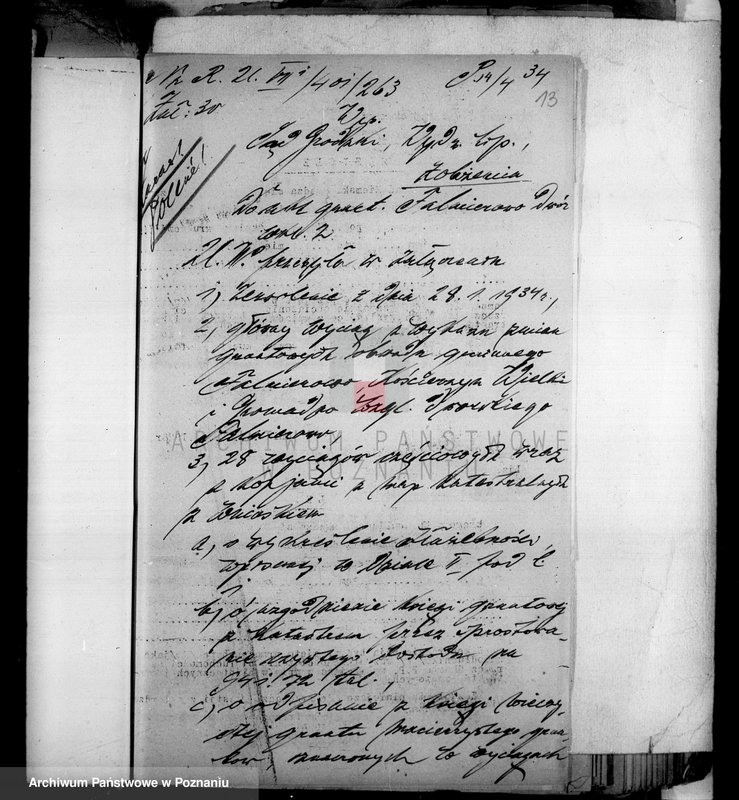 Obraz 18 z jednostki "Przewłaszczenie majątku Falmierowo powiatu wyrzyskiego"