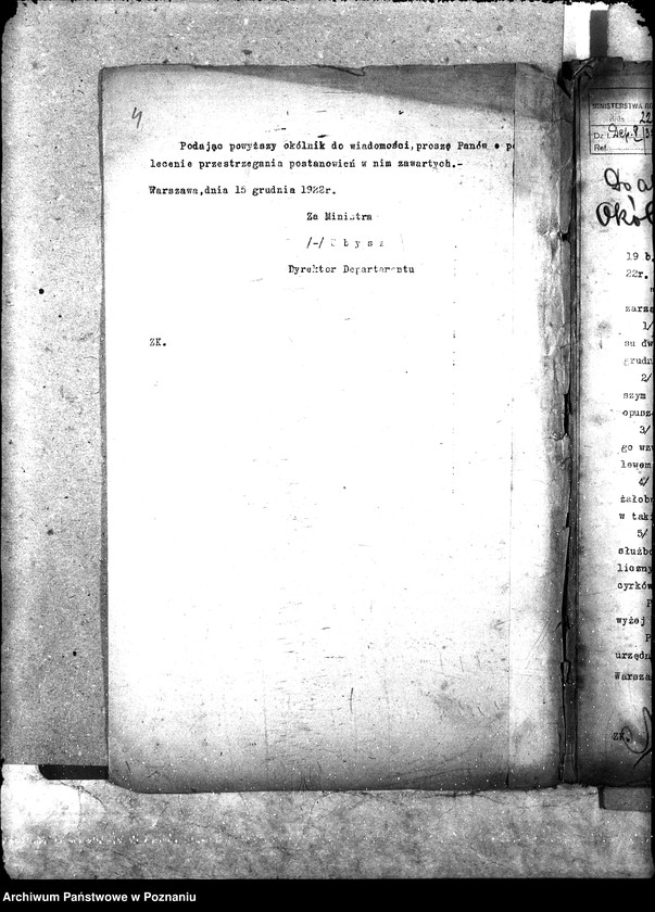 Obraz 8 z jednostki "[Okólniki ministra]"