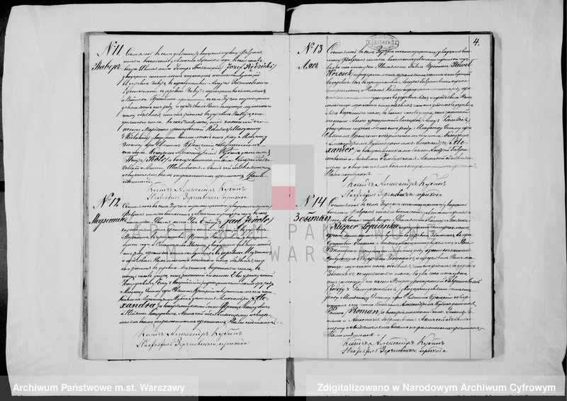 Obraz z jednostki "Akta urodzeń, małżeństw i zgonów"