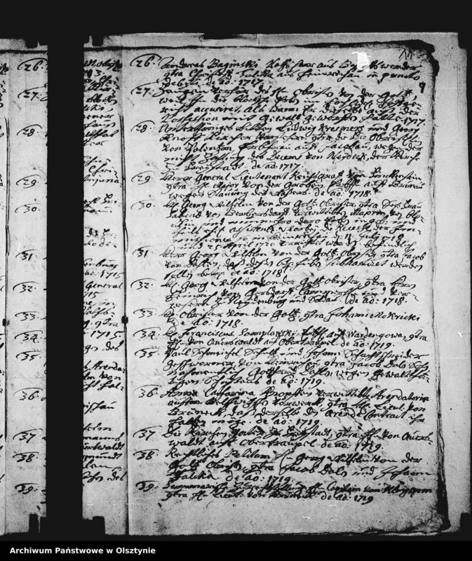 image.from.unit.number "Register über zwei Schönbergische Ambtsbücher von 1693-1671 und Specyfication der im Ambte vorhandenen Acten von 1705-1721 und 9 Rescripta"