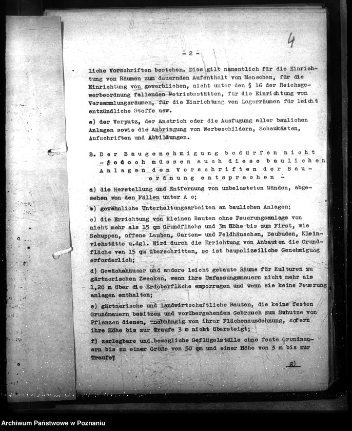 Obraz 8 z jednostki "Zarządzenie w sprawach budowlanych na wsi na terenie okręgu gdańskiego"