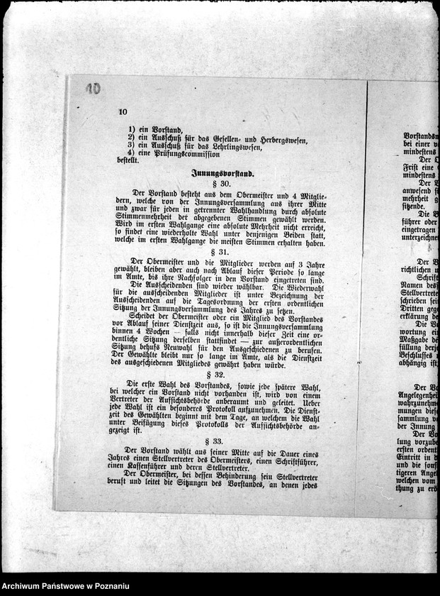 Obraz 13 z jednostki "Statut der Böttcher-Meister-Innung zu Posen"