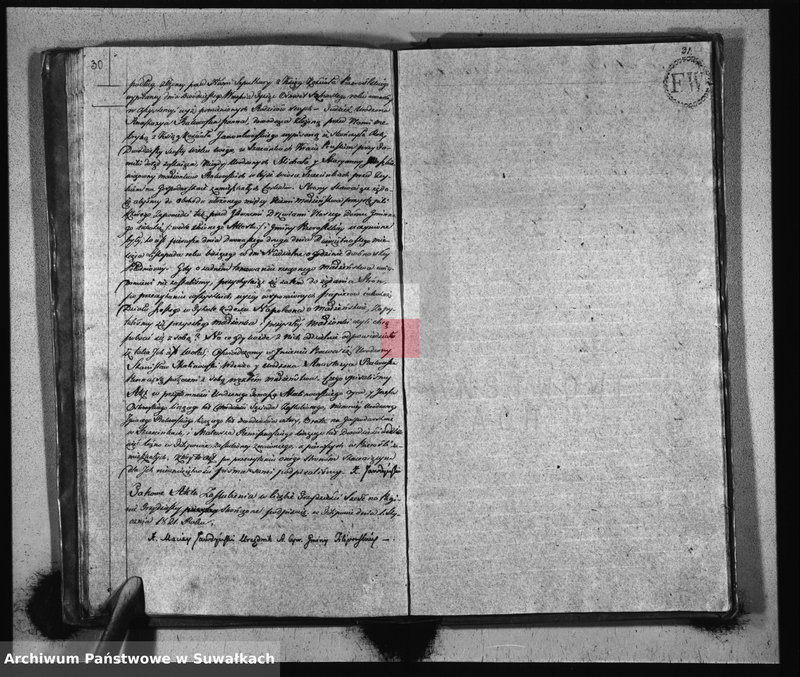 image.from.unit.number "Akta Zaślubienia Gminy Filipowskiey od Dnia 1 Stycznia do d. 31 Grudnia 1820 r."