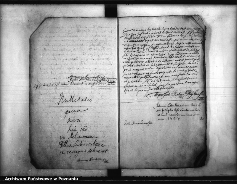 Obraz 11 z jednostki "Inscriptiones, resignationes [protocollon]"