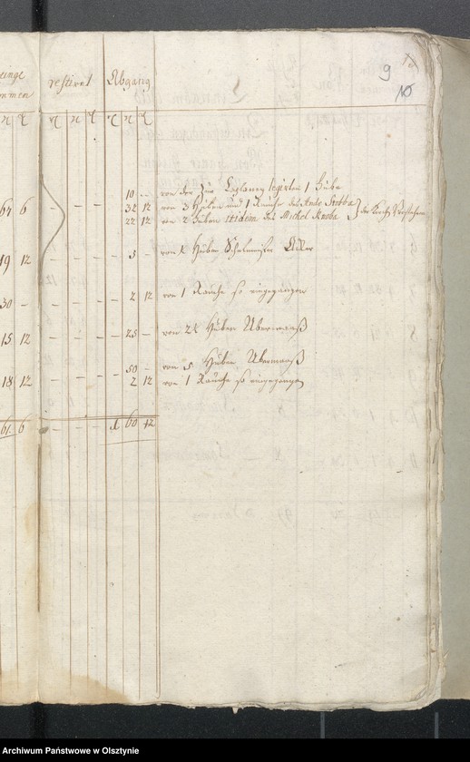 image.from.unit.number "Decems Consignation des Kirchspiels Seehesten"