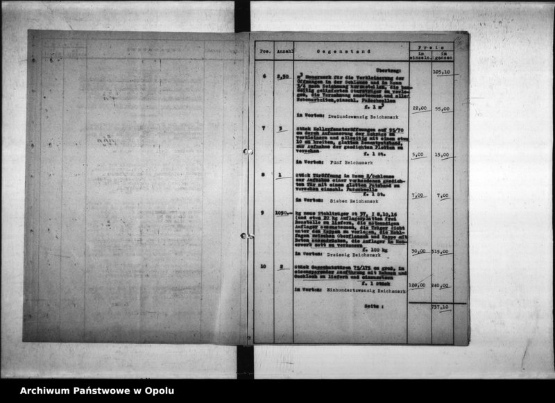 Obraz 19 z jednostki "Öffentlicher Luftschutzraum - Breslauerstrasse 44 ( [Karl] Zajonz)."