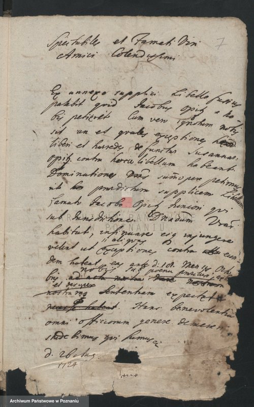 Obraz 9 z jednostki "Manuale expeditionum. Księga radziecka - korespondencja; język niemiecki, polski, łaciński"