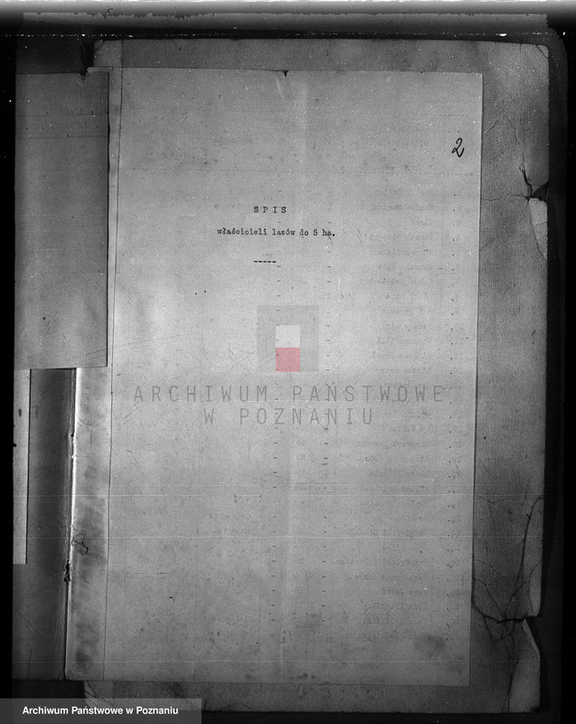 Obraz 6 z jednostki "Spis właścicieli lasów do 30 ha powiat nowotomyski"