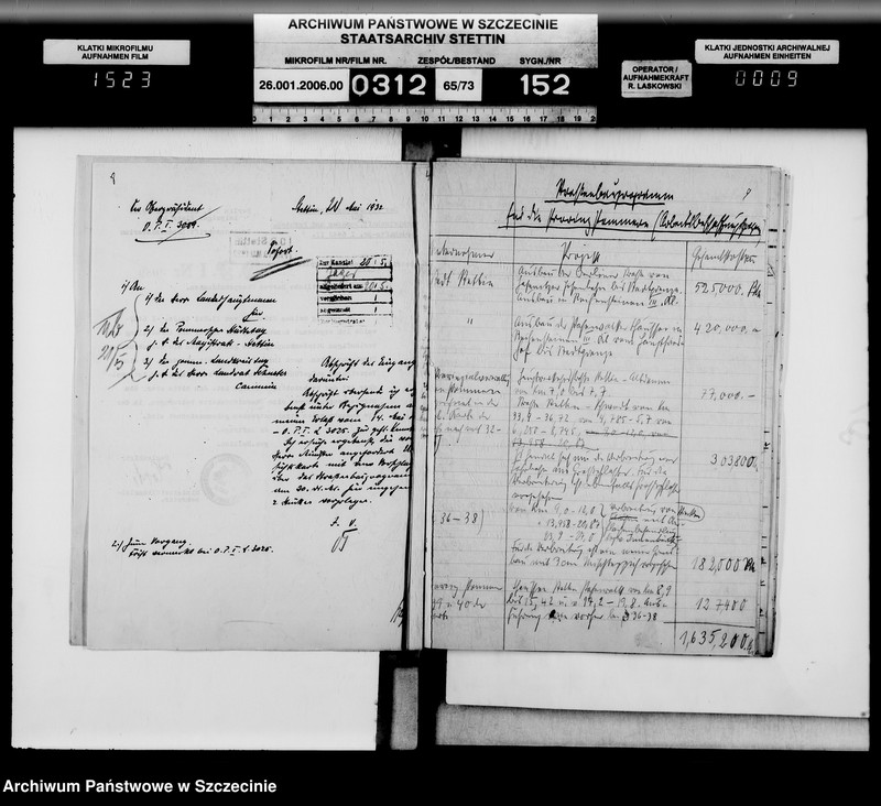 Obraz 9 z jednostki "Arbeitsbeschaffungsprogramm - Strassenausbau, vol. I gen."