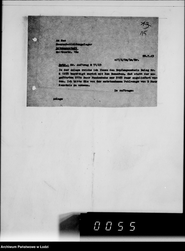 Obraz 19 z jednostki "Auftrag R.71/43 H BA.L L