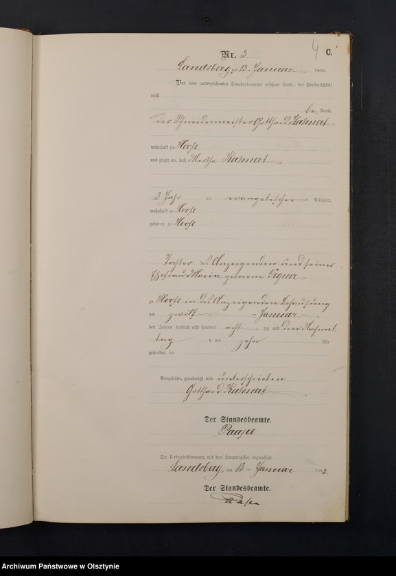 image.from.unit.number "Sterbe-Neben-Register Nr 1 - 77"