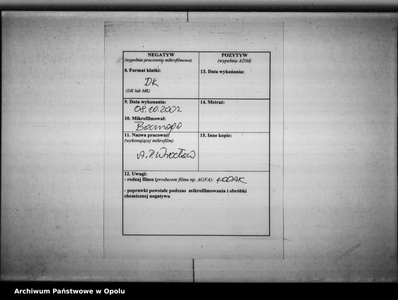 Obraz 3 z jednostki "Acta des Magistrats zu Oppeln betreffend die Wahl des Maurermeister H. Schmidt als Magistrats-Mitglied"