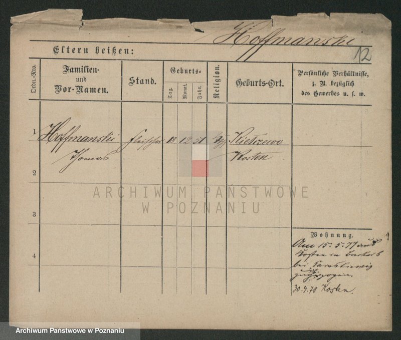 Obraz 12 z jednostki "Hofmański - Holc (-z, tz)"