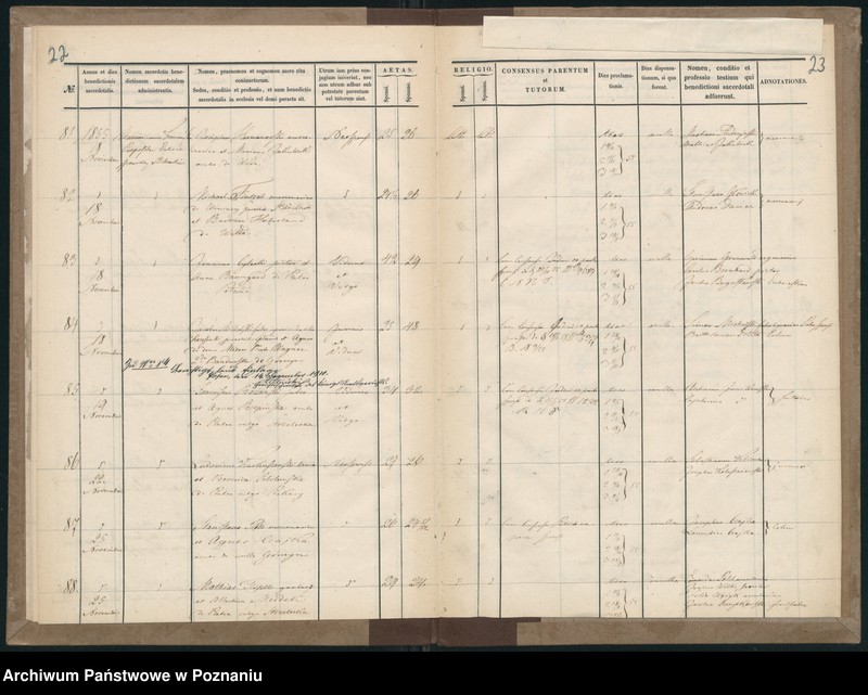 Obraz 14 z jednostki "Księga małżeństw"