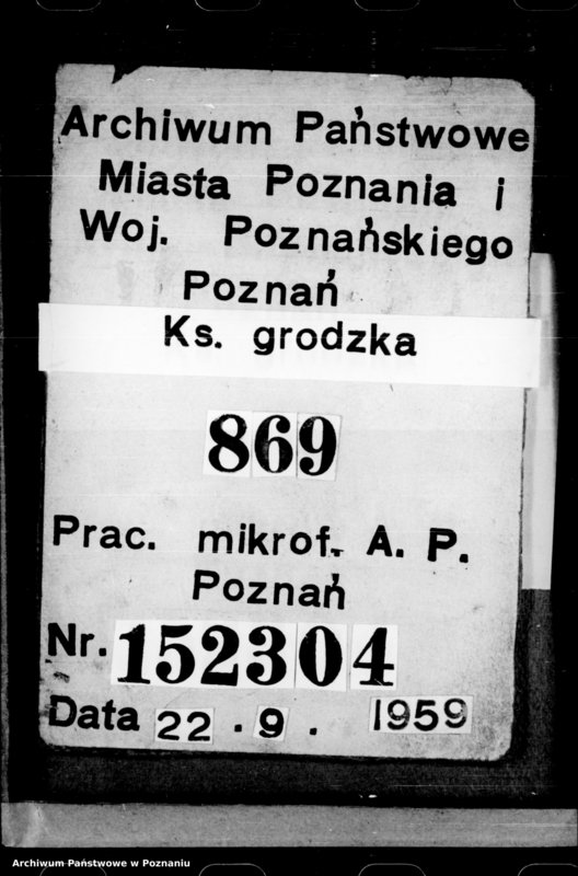 Obraz 1 z jednostki "Inscriptiones, relationes, decreta [inducta]"