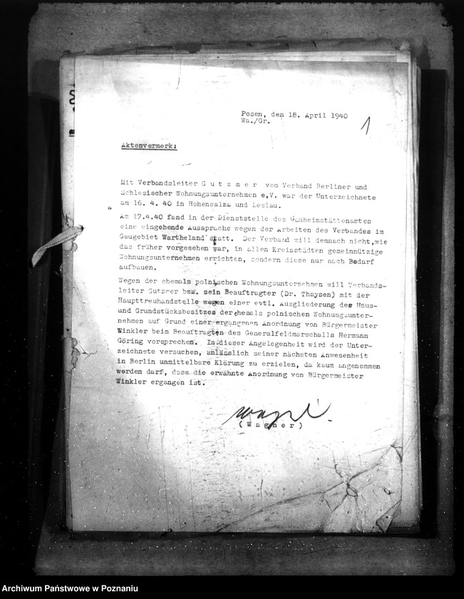 Obraz 5 z jednostki "Organisation des Gemeinnützigen Wohnungswesens im Osten"