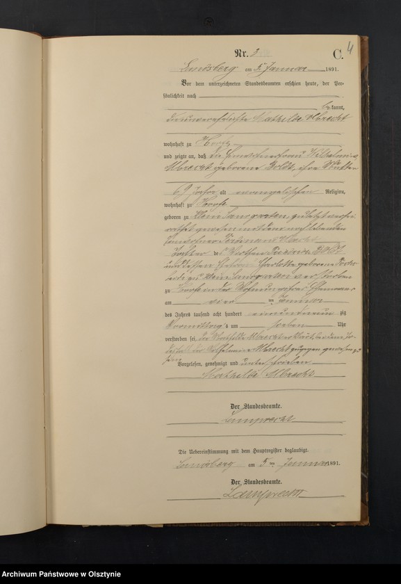 image.from.unit.number "Sterbe-Neben-Register Nr 1 - 69"