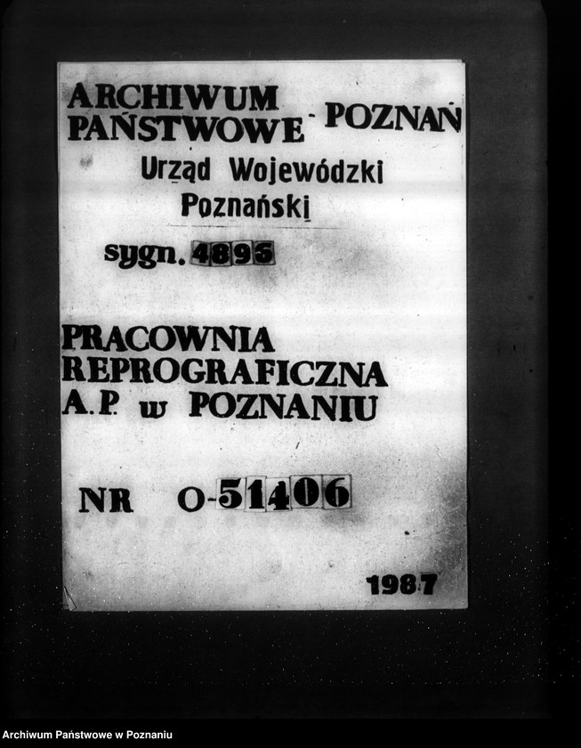 Obraz 1 z jednostki "Zatwierdzenie zakładu przemysłowego /drukarni/ Drukarnia Nakładowa Kupca"