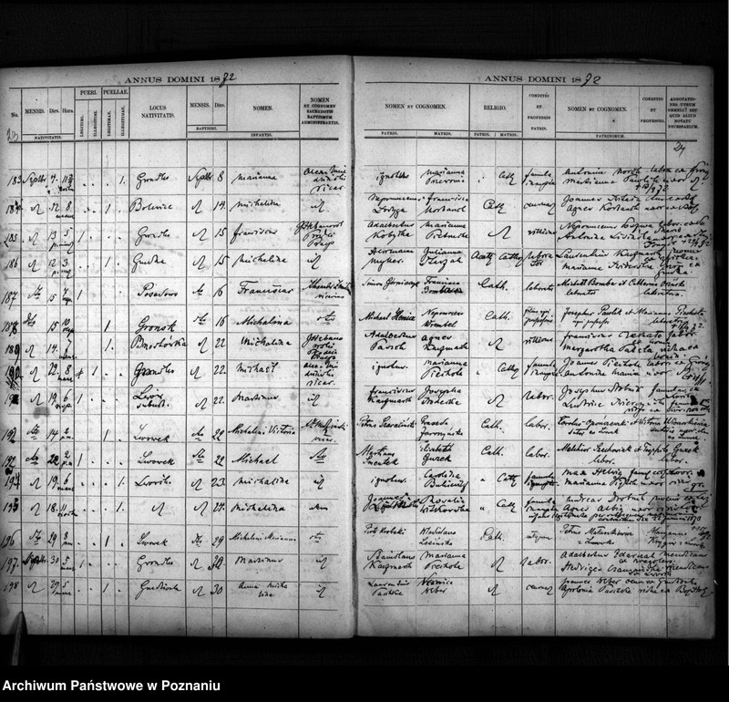 image.from.unit.number "Liber baptisatorum, copulatorum, mortuorum"