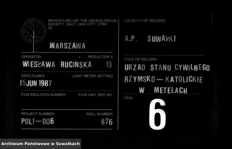 Obraz 1 z jednostki "Kniga Duplikat o Rodivšichsja Brakosočetavšichsja i Umeršich Metel