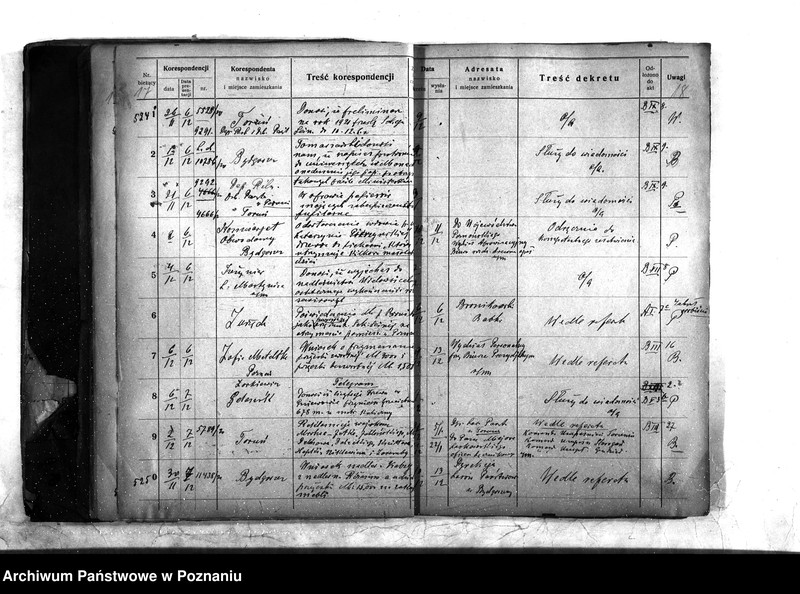 Obraz 12 z jednostki "Dziennik od nr. 5261 - 7590"