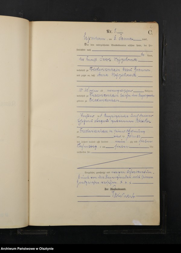 image.from.unit.number "Sterbe-Haupt-Register Nr 1 - 167"