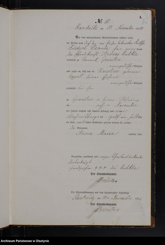 image.from.team "Urząd Stanu Cywilnego w Rudzienicach pow. iławski ( dawny pow. suski )"