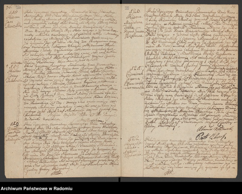 Obraz 18 z jednostki "[Duplikat urodzeń, małżeństw i zgonów]"