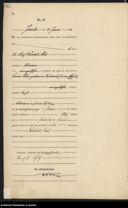 Obraz 15 z jednostki "[Księga urodzeń]"