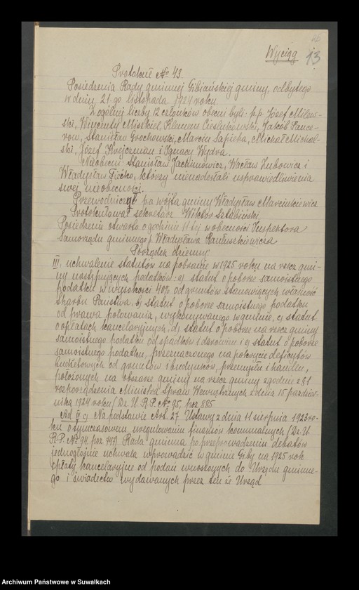 image.from.unit.number "Budżet na rok 1925 gminy Giby"