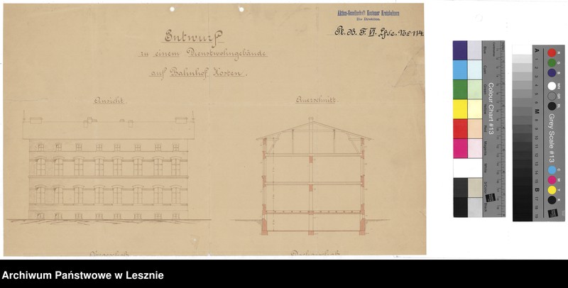 Obraz 10 z jednostki "Kościan miasto. Stacja kolejowa."