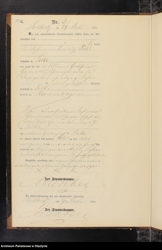 image.from.unit.number "Sterbe-Neben-Register Nr 1 - 19"