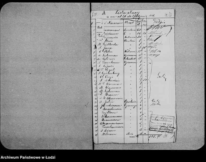 Obraz 18 z jednostki "[Listy płacy]"