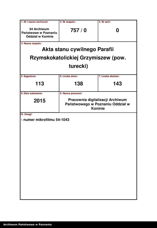 image.from.unit.number "Księga urodzeń, małżeństw i zgonów"