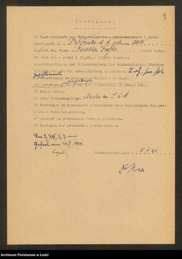 Obraz 11 z jednostki "Ruchla Fryde- sklep spożywczy"