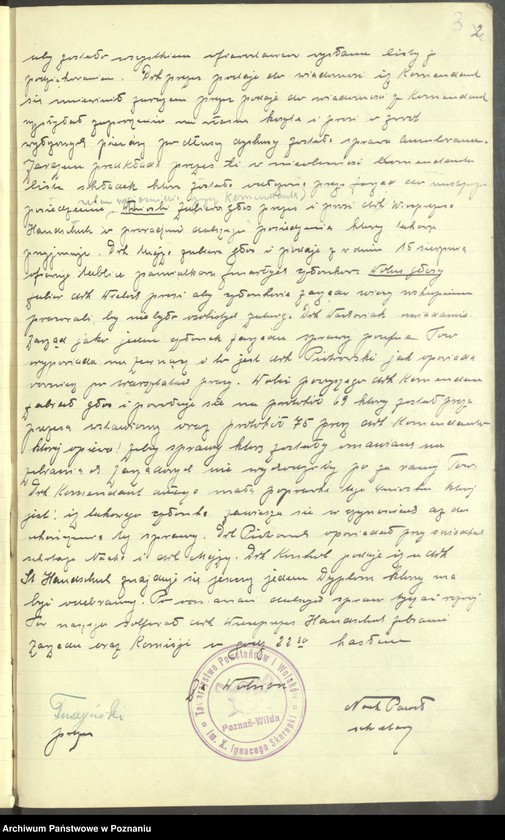 Obraz 6 z jednostki "Poznań - Wilda. Protokolarz zebrań zarządu."