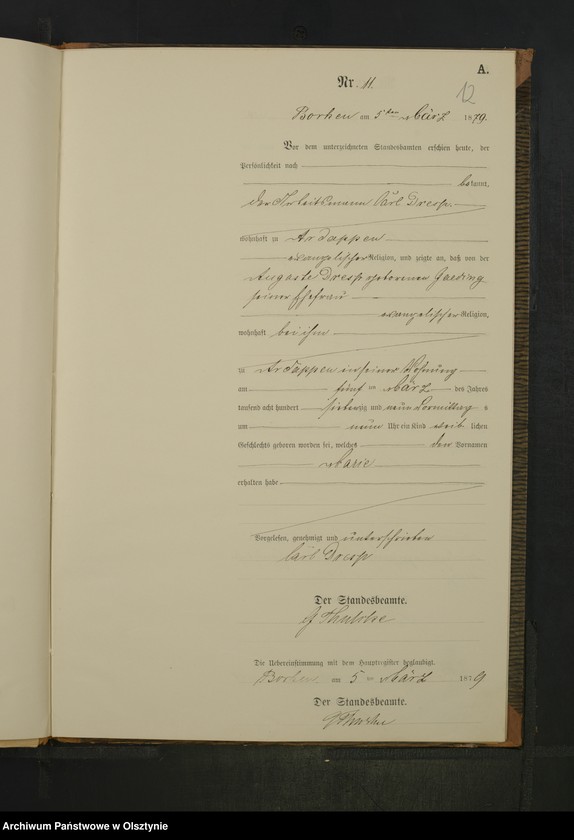 Obraz 14 z jednostki "Geburts-Neben-Register Nr 1 - 39"