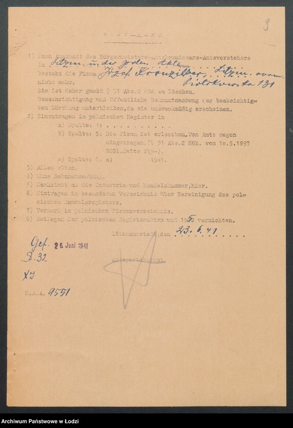 Obraz 11 z jednostki "Józef Kronzilber- sprzedaż skór"